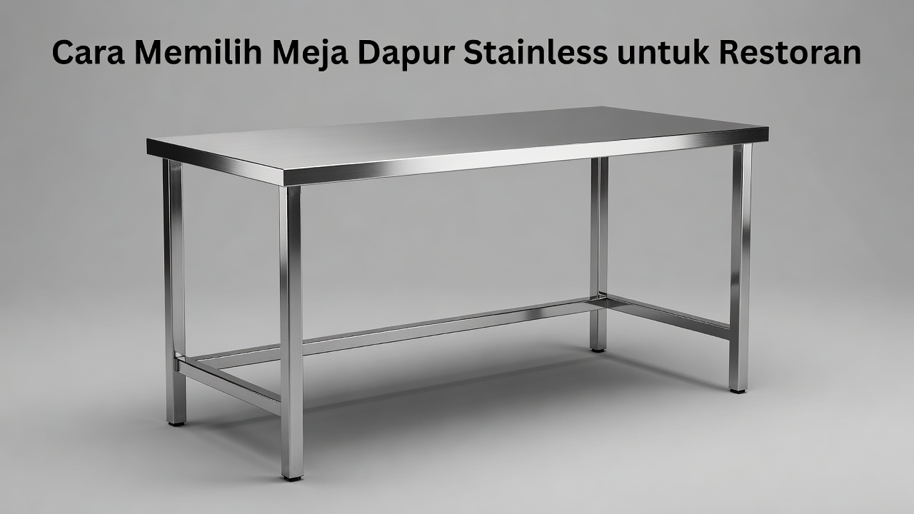 Cara Memilih Meja Dapur Stainless untuk Restoran