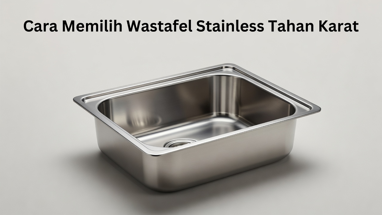 Cara Memilih Wastafel Stainless Tahan Karat