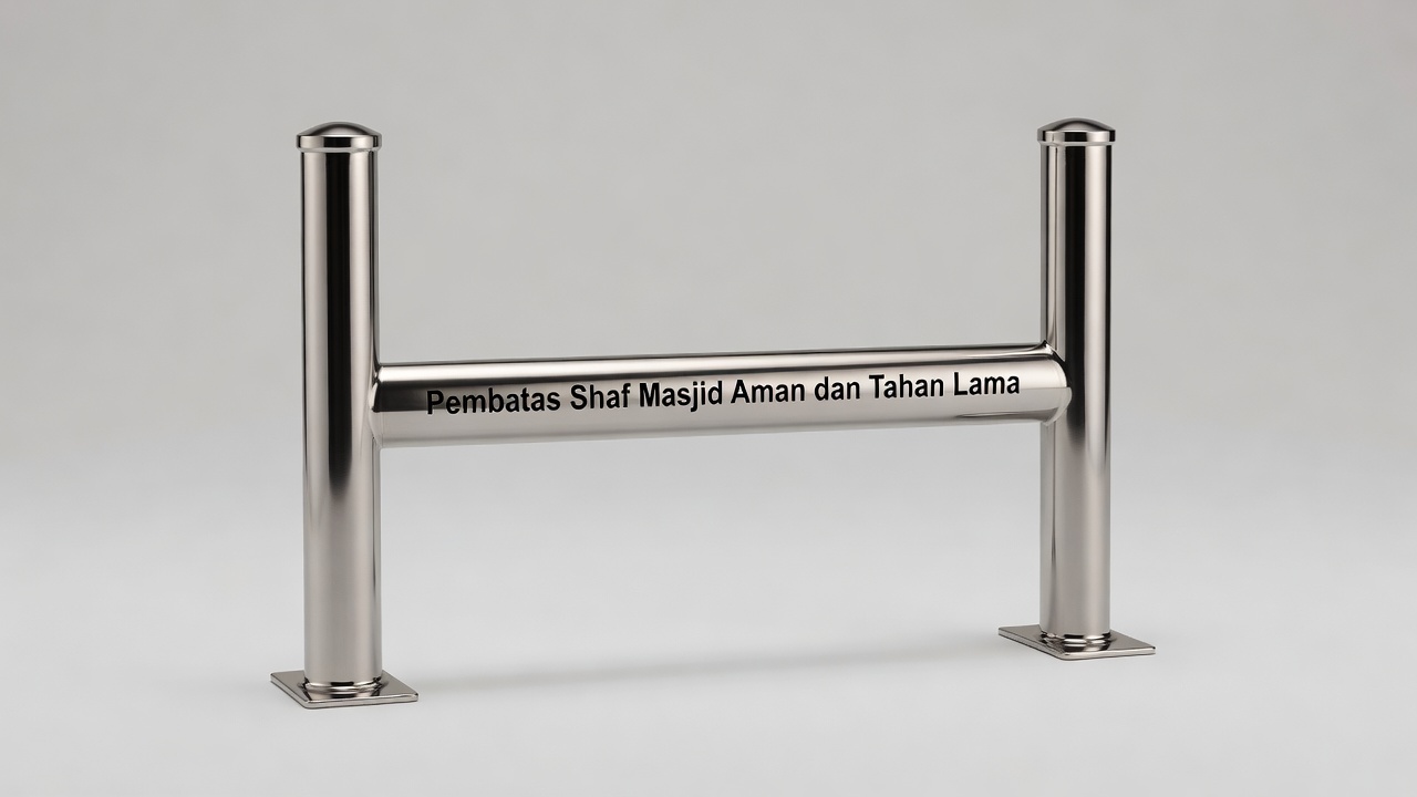 Pembatas Shaf Masjid Aman dan Tahan Lama