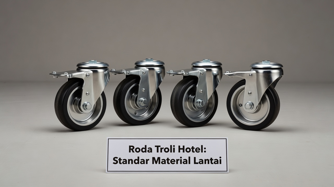 Roda Troli Hotel: Standar Material Lantai