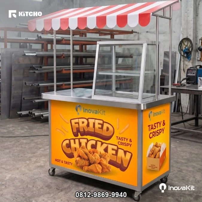 Booth Fried Chicken Stainless Steel