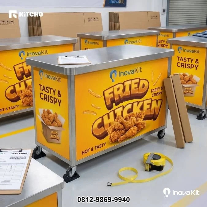 Booth Fried Chicken Stainless Steel