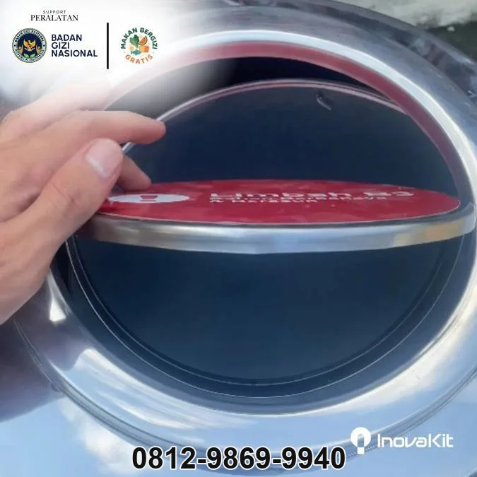 Jual & Distributor Garbage Bin Stainless Standar Dapur MBG di Cibalung, Cijeruk, Bogor — Harga Pabrik, Vendor, Fabrikasi