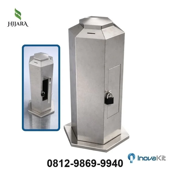 Jual & Distributor Kotak Amal Stainless Estetik Kunci Gembok Alarm di Bojongkamal, Legok, Tangerang — Harga Pabrik, Vendor, Fabrikasi