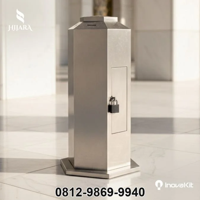 Jual & Distributor Kotak Amal Stainless Estetik Kunci Gembok Alarm di Beji, Pasuruan — Harga Pabrik, Vendor, Fabrikasi