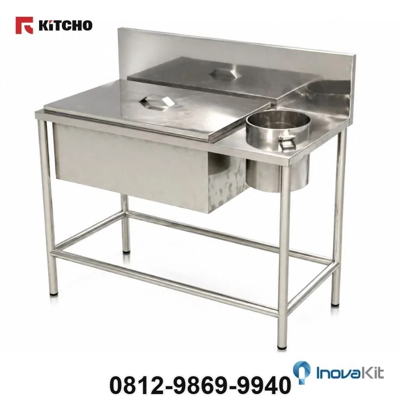 Jual & Distributor Meja Dusting Fried Chicken di Ancolmekar, Arjasari, Bandung — Harga Pabrik, Vendor, Fabrikasi