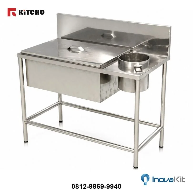 Jual & Distributor Meja Dusting Fried Chicken di Bangka Selatan — Harga Pabrik, Vendor, Fabrikasi