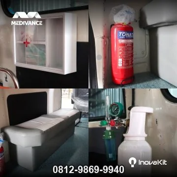 Jasa Modifikasi Ambulance Medis Standar