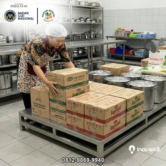 Jual & Distributor Pallet Stainless Standar Dapur MBG di Bau Bau — Harga Pabrik, Vendor, Fabrikasi