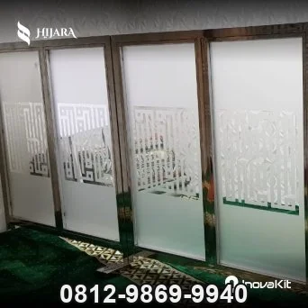 Pembatas Shaf Akrilik