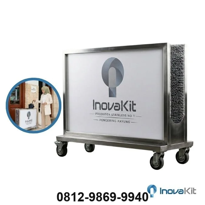 Pengering Payung Stainless | Umbrella Dryer Branding Custom