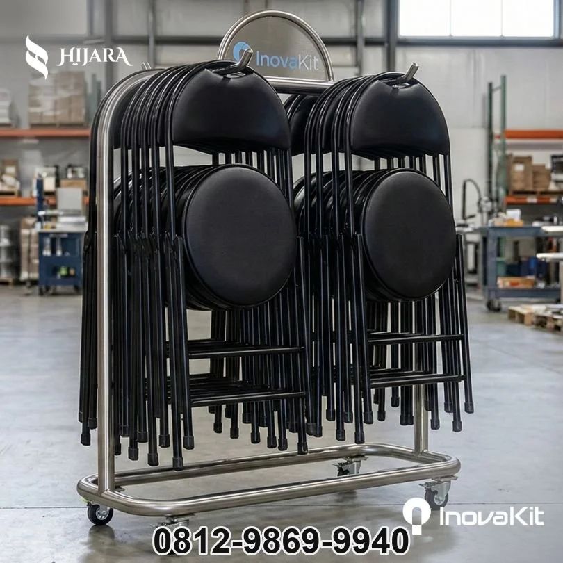 Jual & Distributor Rak Kursi Lipat dengan Logo Instansi di Babakan Sari, Kiaracondong, Bandung — Harga Pabrik, Vendor, Fabrikasi