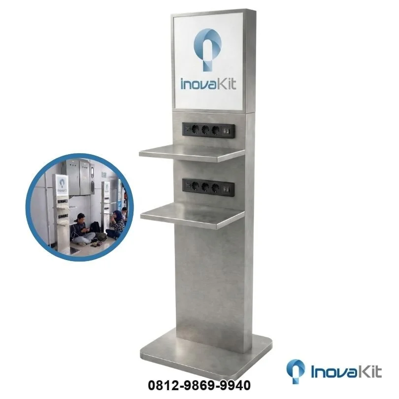 Charger Station HP Stainless | Box Charger Station