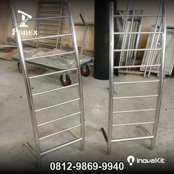 Tempat Majalah | Rak Koran Stainless Steel