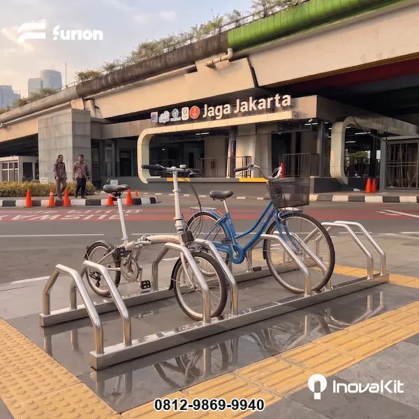 Tempat Parkir Sepeda / Rak Sepeda Stainless Steel | InovaKit