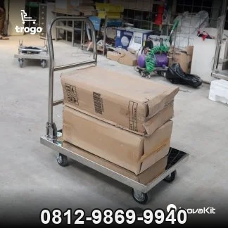 Jual & Distributor Troli Barang 300kg di Banjarsari, Ciawi, Bogor — Harga Pabrik, Vendor, Fabrikasi