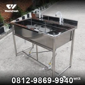 Jual & Distributor Wastafel 2 Sink di Braga, Sumur Bandung, Bandung — Harga Pabrik, Vendor, Fabrikasi