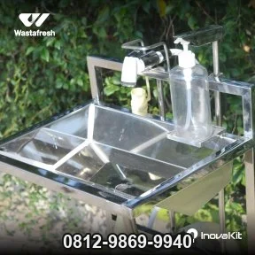 Wastafel Injak Stainless Lite