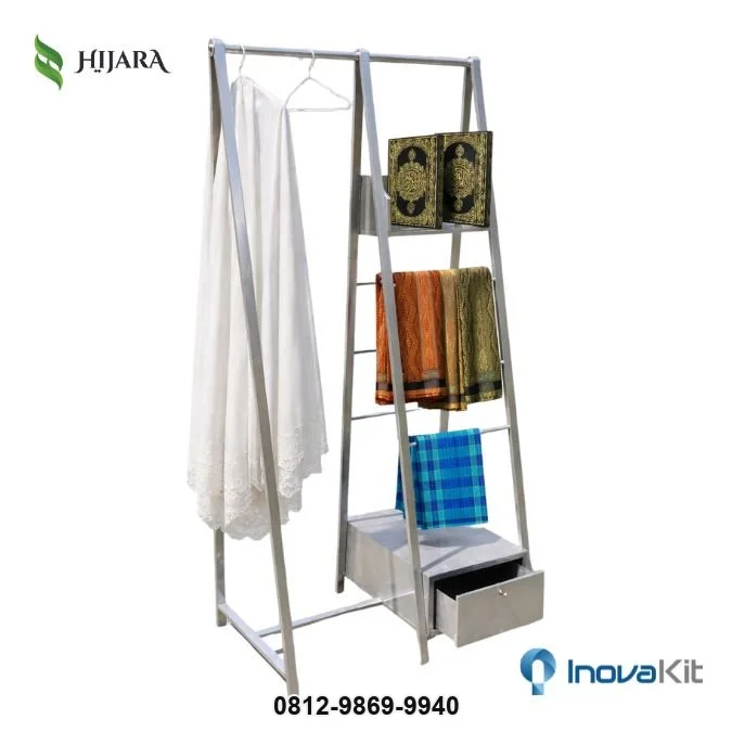 Rak Mukena Multifungsi Stainless 201